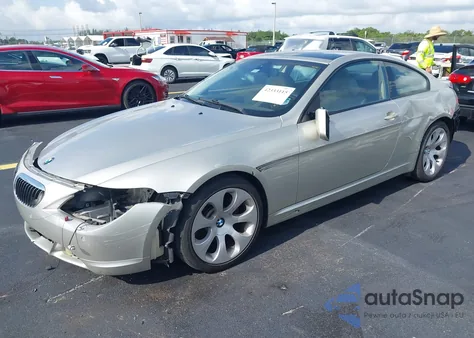 2005 BMW 645Ci from USA, damaged, VIN WBAEH73445B191324